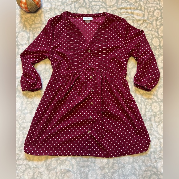 Rumor has It Maternity Blouse Size M - Picture 1 of 9